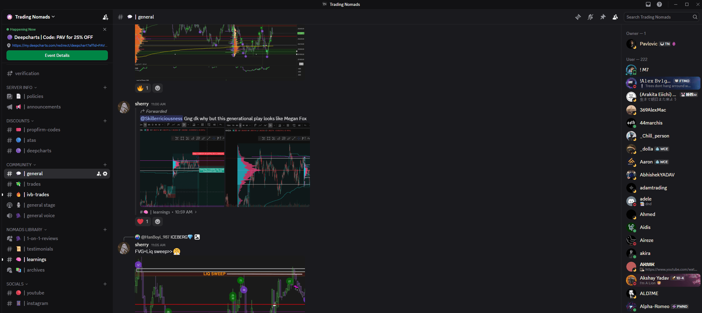 Trading Nomads Discord community