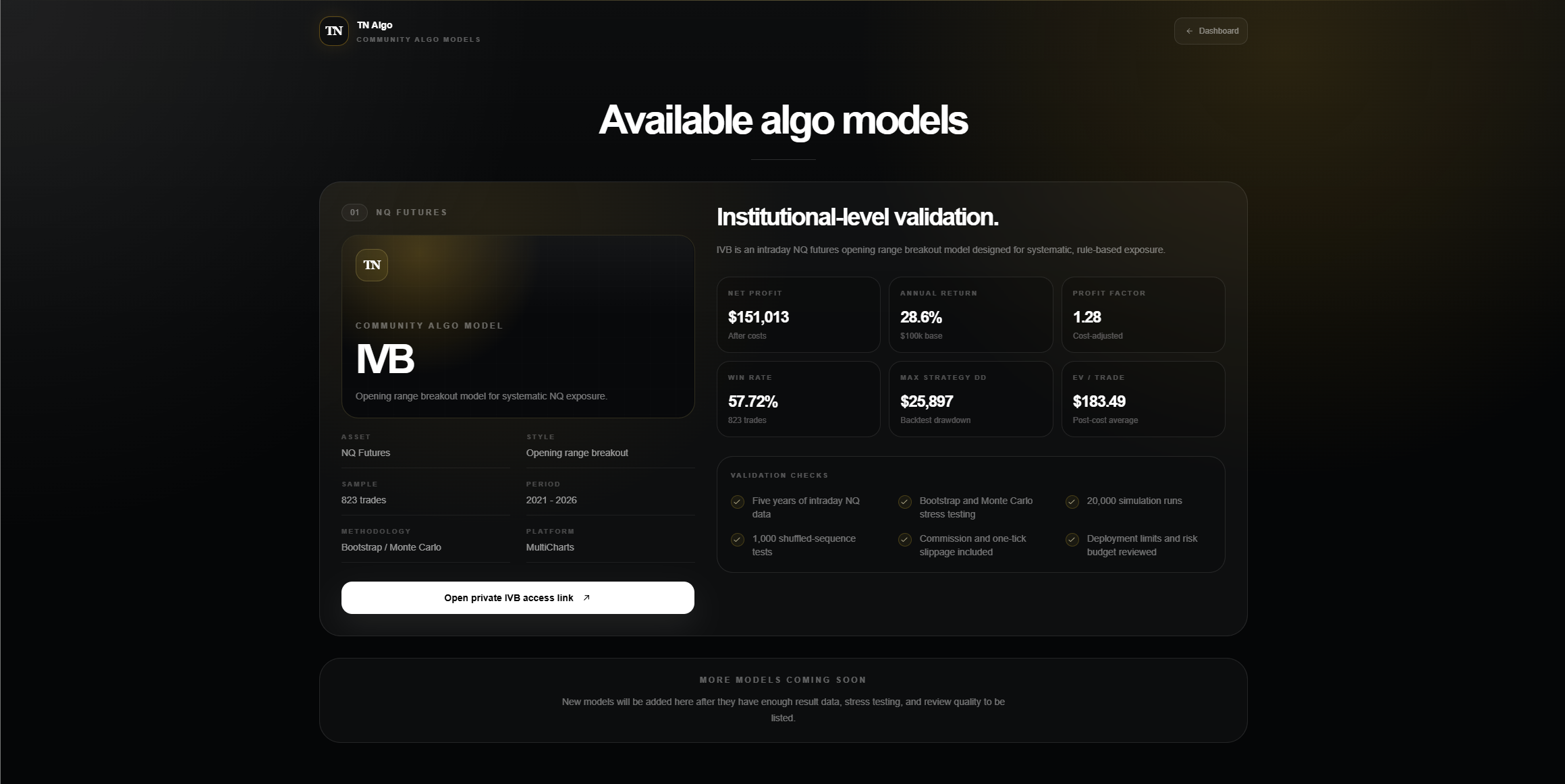 TN Algo app preview 1